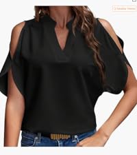 Cold Shoulder Tops for Women 