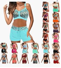 Athletic Two Piece Bathing Suits  