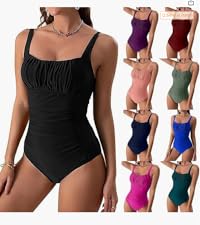 Women One Piece Tummy Control Swimsuit  