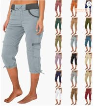 Womens Cargo Capris 