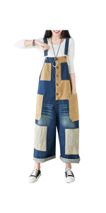 Baggy overalls