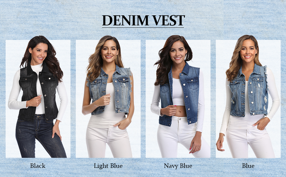 denim vest