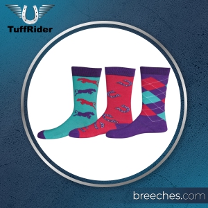 TuffRider Children''s Trio Ankle Socks