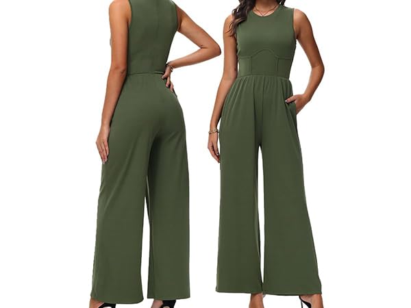 Empire Waist Jumpsuits