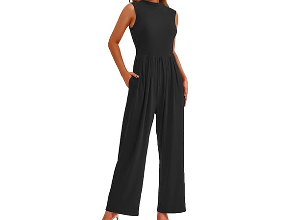 Sleeveless Dressy Jumpsuits