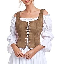 Renaissance Corset Pirate Vest