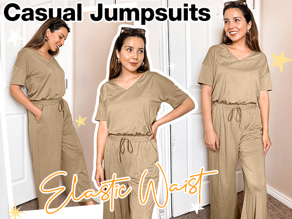 Summer Casual Jumpsuits 