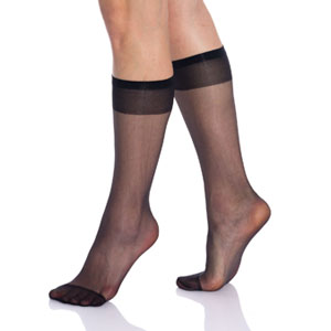 sheer knee high socks for women hosiery stockings trouser sock