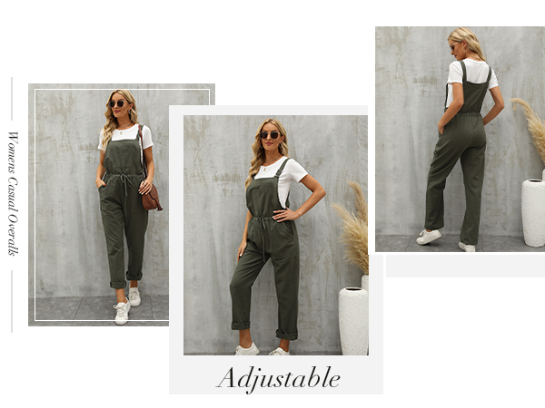 Army green overalls