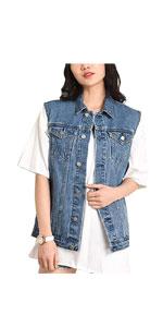 Denim vest