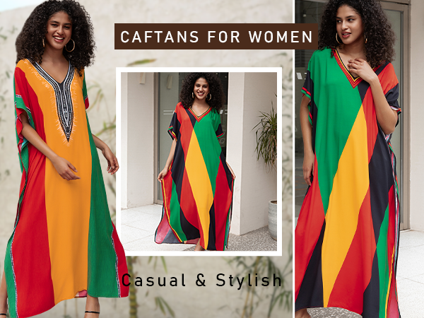 plus size caftan dress