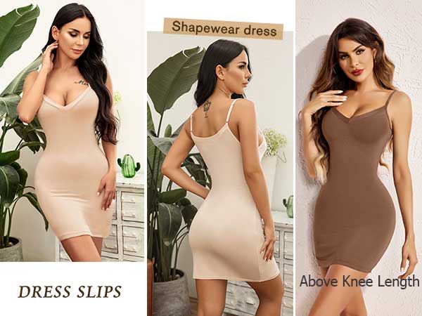 women lingerie sleepwear full slip underdress for women slip dress shapwear solid nightwear