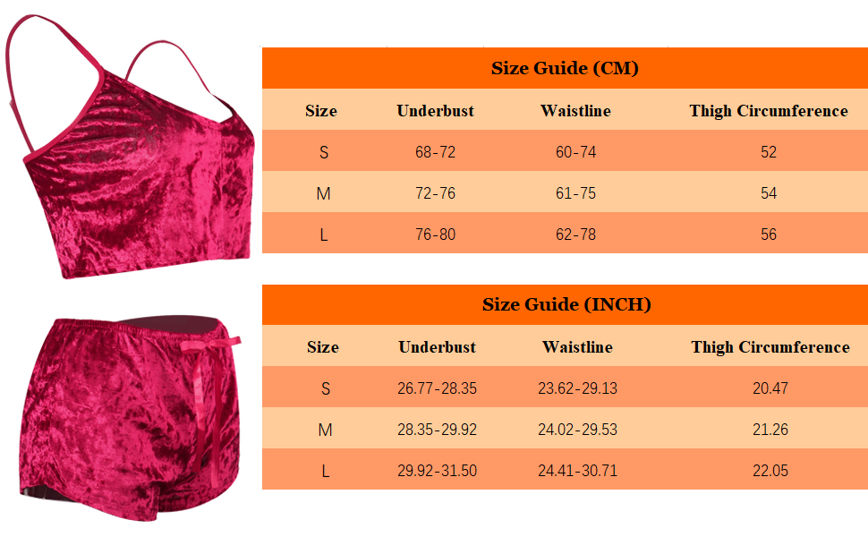 size guide CASUAL OUTFIT