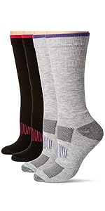 Carolina Ultimate Women''s Ultra-dri Cushion Boot Crew Socks 4 Pair Pack