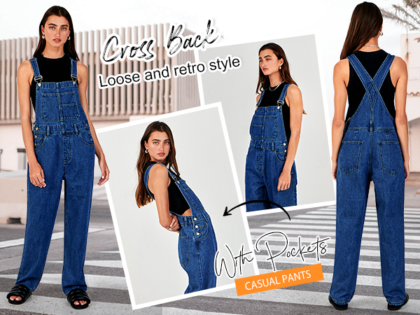 Denim Overalls  Jumpsuits