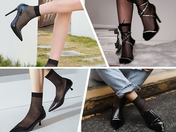 black socks for women