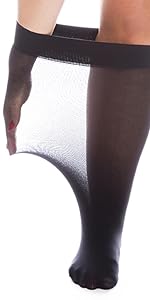 Our All Woman super wide 40 denier knee highs