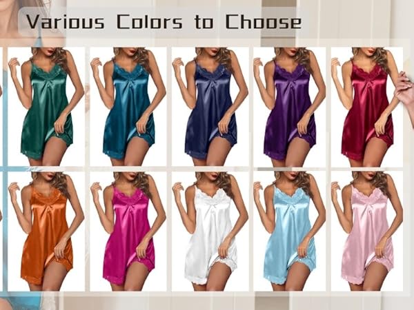 nightgown sleepwear v neck full slips