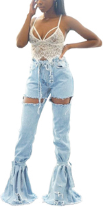 Bell Bottom Jeans For Women