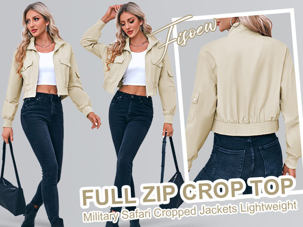 CROP JACKET