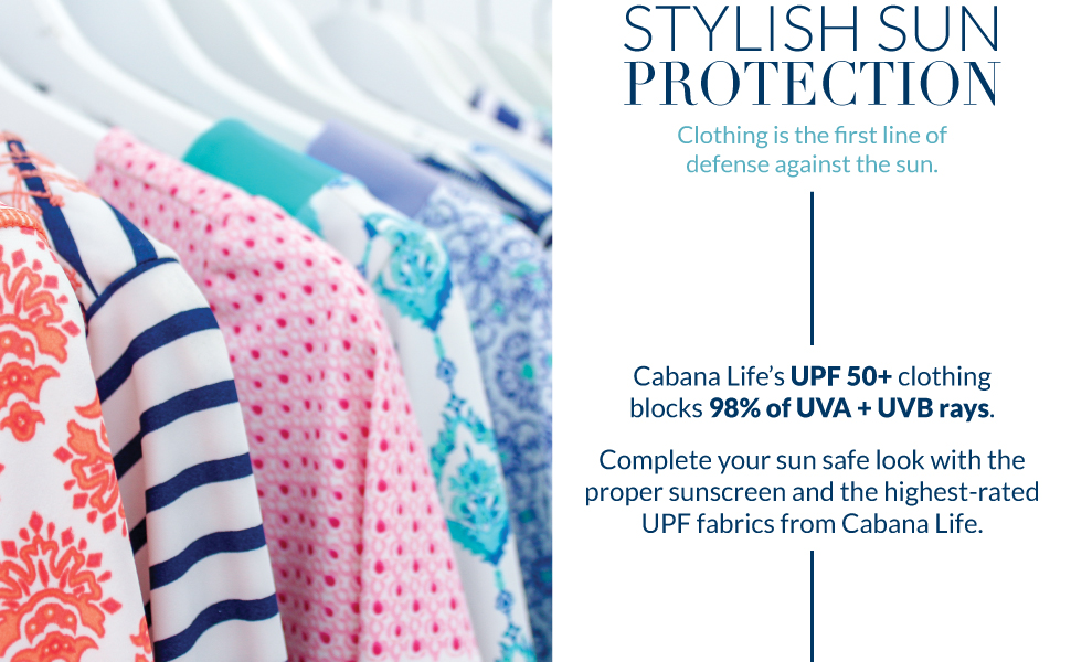 Founded by a skin cancer survivor, Cabana Life delivers stylish sun protection you’ll WANT to wear.