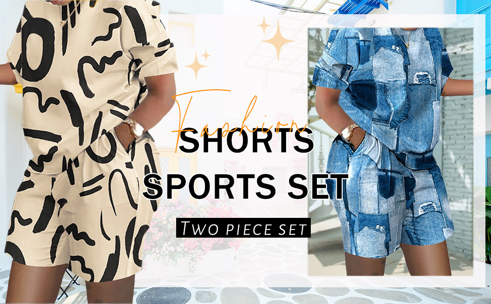 Comfortable and Stylish Plus Size Summer Short Set for Women by Mandonce