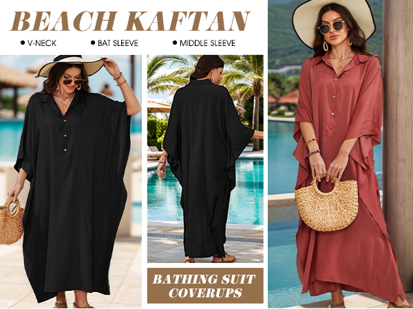 swimwear shirt dress caftan dresses for women