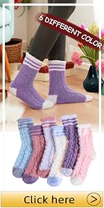 women fuzzy socks