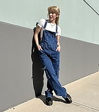 denim overalls for women