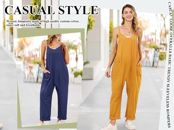 Women Casual Overalls