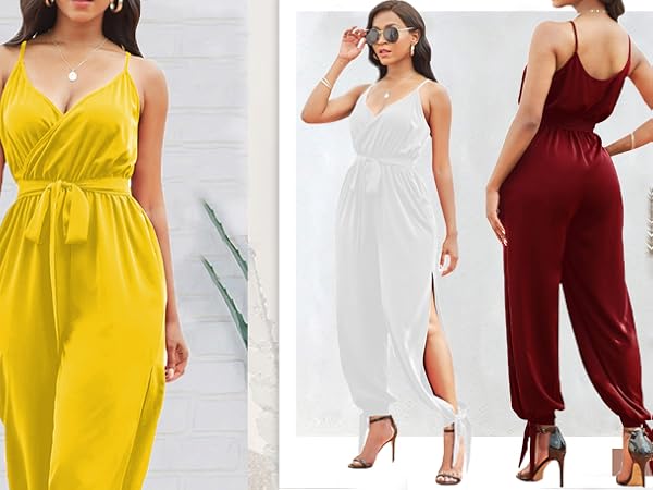 Sexy Spaghetti Strap Jumpsuits