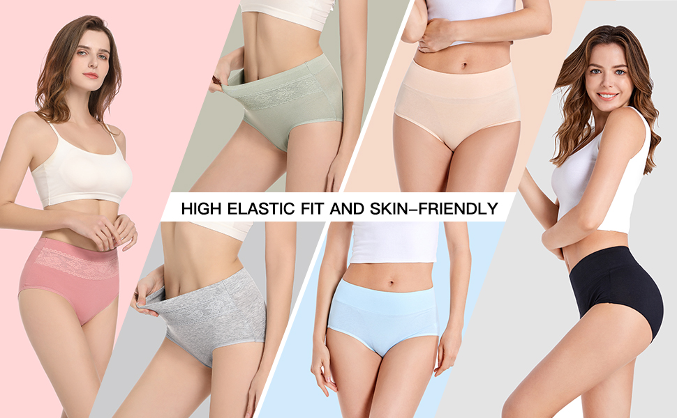 High elastic fit and skin-friendly Women''s Briefs