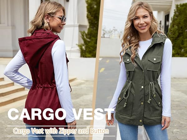 cargo vest women