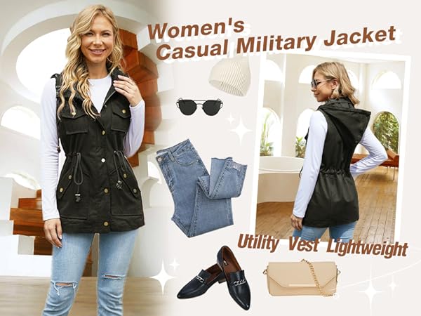   green vest for women