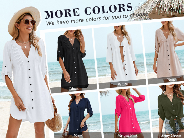 beach cover ups for women