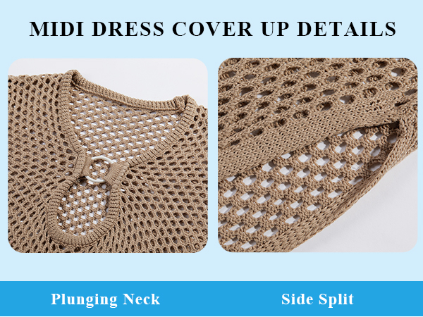 v neck coverup