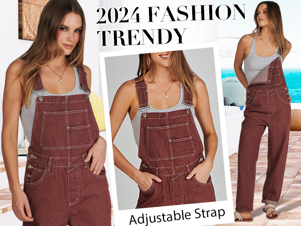 Adjustable Strap Overalls