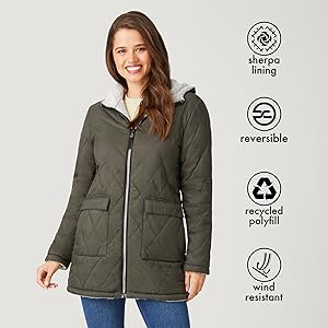 free country, down & insulated, womens jacket