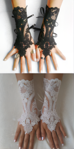 satin fingerless gloves for women,fingerless opera gloves women,tea party short gloves,lace gloves