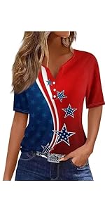 4th of july shirts women