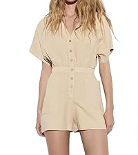 womens casual rompers