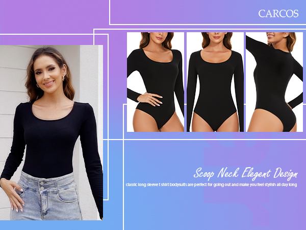 Womens Slim Fit Bodysuits