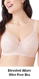 elevated allure wirefree bra