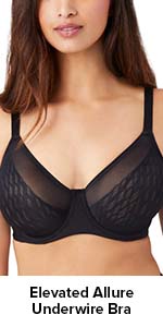 elevated allure underwire bra