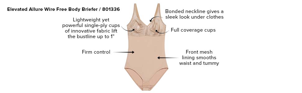 Elevated Allure Wirefree bodybriefer