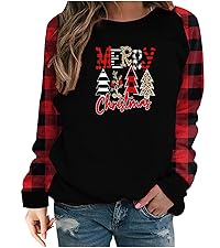 Merry Christmas Sweatshirt Women