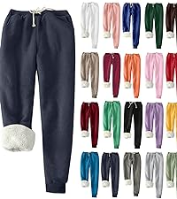 Women Winter Warm Athletic Sweatpants