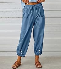 Linen Harem Pants