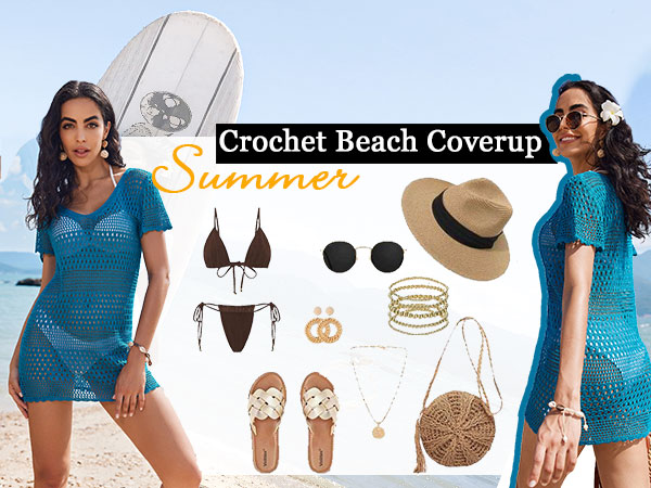 Crochet cover up