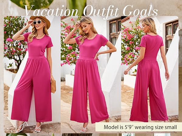 pink jumpsuits for women